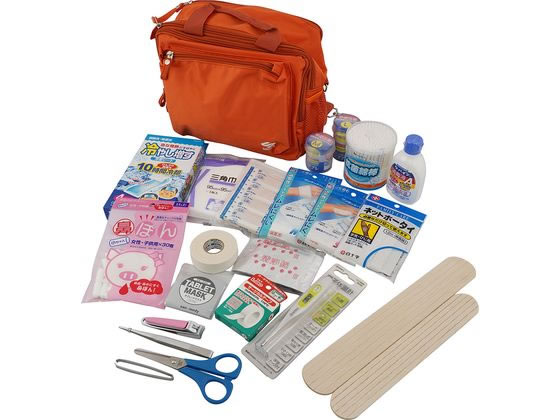 救急用品スタンダードパックⅢセット オレンジ 7-5094-03 通販