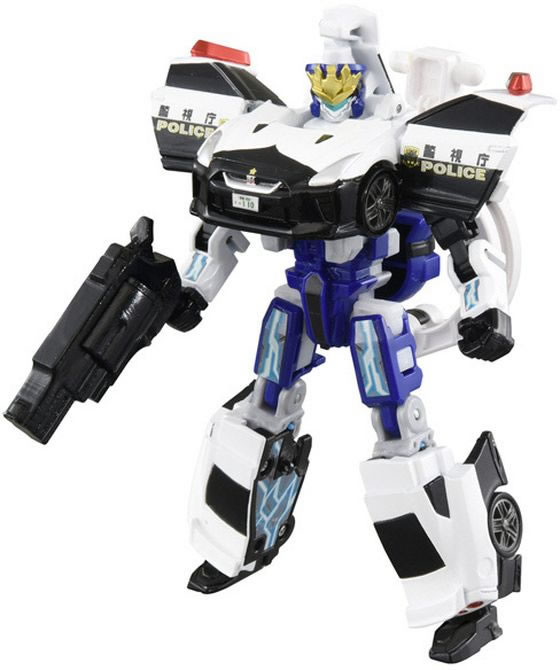 タカラトミー ユナイトポリスブレイバー パトロールカー&白バイ 合体