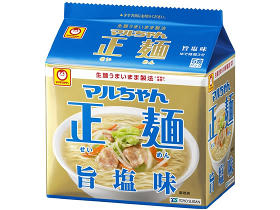 東洋水産 マルちゃん正麺 旨塩味 5食パック 通販【フォレストウェイ】