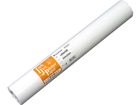●坪量：６４ｇ／平方メート●紙厚：８９ミクロン（０．８９ｍｍ）●サイズ：５９４ｍｍ×５０ｍ●紙管：２インチ●５０ｍ巻●カラー対応●白色度：８０％●注文単位：１ケース（２本）