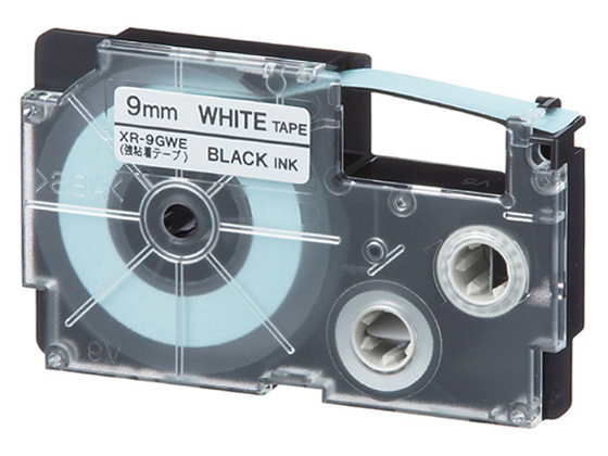 まとめ得  カシオ計算機 ネームランド強粘着テープ9mm 黄 XR-9GYWX5 x [4個] /l 5個セット〕 カシオ計算機 ネームランド キレイにはがせる強粘着テープ