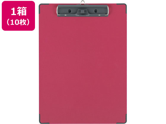●色：赤●サイズ：Ａ４タテ●とじ方向：短辺とじ●外寸法：縦３２２×横２３５ｍｍ●ペンホルダー付き（軸径７．５〜１１ｍｍまで）●吊り下げ金具付き●角金付き●材質：クロス貼り（芯材／古紙パルプ配合）●分別