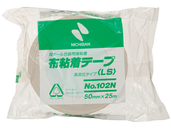 ニチバン 布粘着テープ 黄土 50mm×25m 30巻 102N7-50 | Forestway