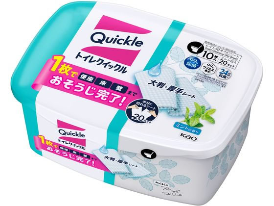 ●仕様：本体●シートサイズ：約３００×２４５ｍｍ●ミントの香り●温水洗浄便座／暖房便座にも使えます。●除菌●トイレに流せます●注文単位：１個（１０枚）