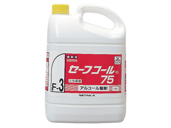 セーフコール75 17㍑ × 1缶(アルコール製剤) - キッチン/食器
