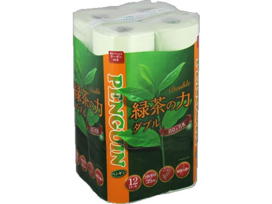 Amazon.co.jp: 【ケース販売】ペンギン 緑茶の力 トイレット