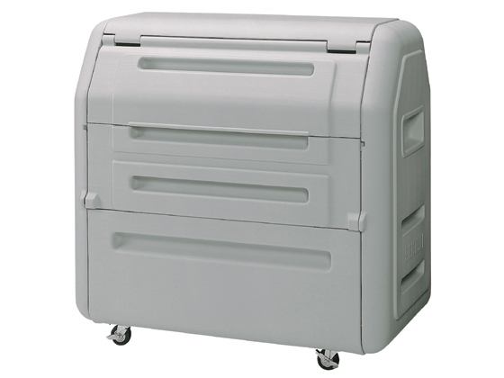 ●材質：再生ポリエチレン４０％●容量：約６５０Ｌ●耐荷重量：約１２０ｋｇ●キャスター付（径７５ｍｍ）●サイズ：幅１１９０×奥行７１０×高さ１１６０ｍｍ※車上お渡しでのお届けのため、配送車両近くでのお渡