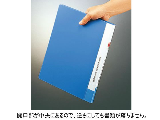 コクヨ クリアーブック〈ベーシック〉サイドスロー A3 40ポケット 黒