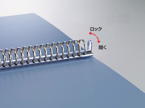 コクヨ リングファイル〈30穴〉背幅33mm A4タテ 青 10冊 通販
