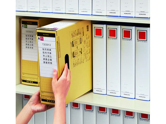 コクヨ ファイルボックス-FS〈Aタイプ〉A4ヨコ 背幅102mm