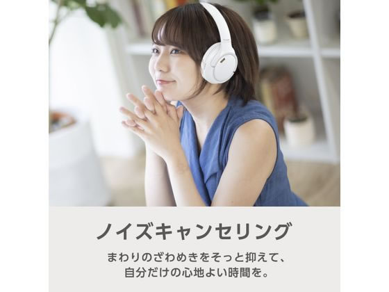 eangle ワイヤレスヘッドホン ホワイト ANGVHPN40AW 通販