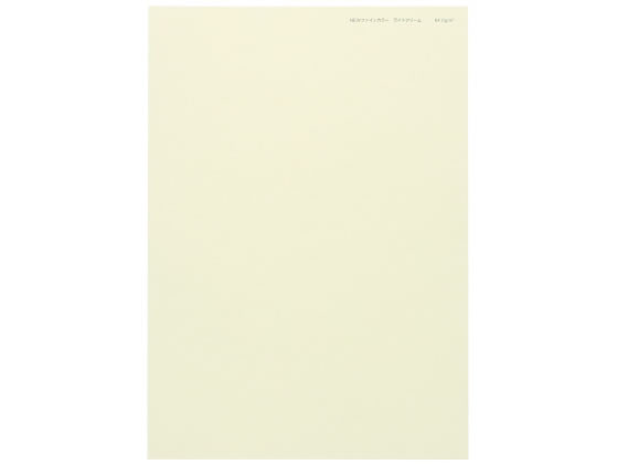 北越コーポレーション ニューファインカラー A4 ライトクリーム 500枚
