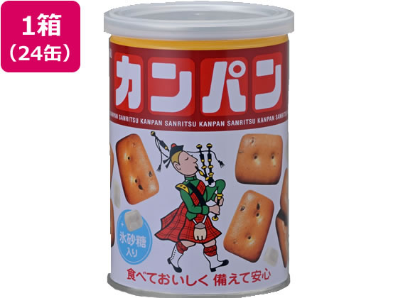 三立製菓 缶入りカンパン 100g×24缶 通販【フォレストウェイ】
