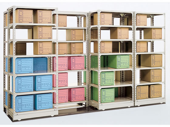 コクヨ文書保存箱（カラー・フォルダー用） B4・A4用 内寸W394×D324×H291mm 業務用パック 青 B4A4-BX-B1パック（10個） マラソン中P10倍！コクヨ 公式文書保存箱フォルダーB4