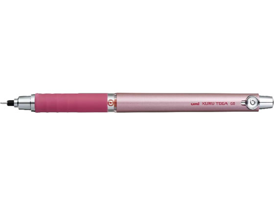 三菱鉛筆 クルトガ ラバーグリップ付0.5 ピンク軸 M56561P.13