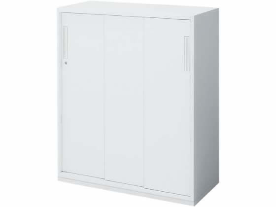 コクヨ エディア 下置き 3枚引戸 H1110 ホワイト 通販【フォレストウェイ】