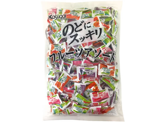 【送料無料】★まとめ買い★　春日井　のどにスッキリ １ｋｇ　×10個【イージャパンモール】 春日井 のどにスッキリ フルーツアソート 1kg 通販【フォレストウェイ】