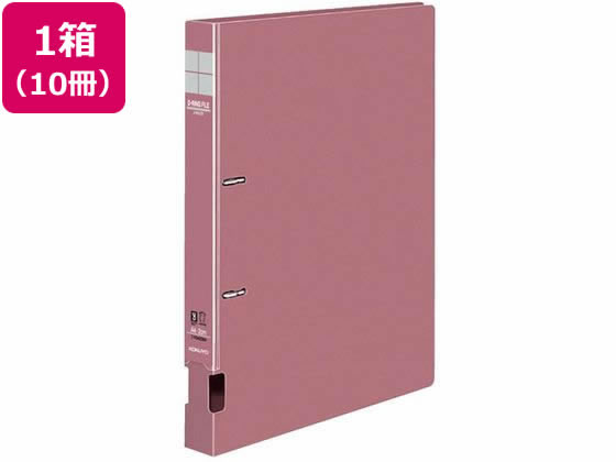 コクヨ インターグレイ Dリングファイル A4タテ とじ厚20mm ピンク 10