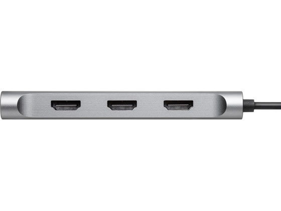 サンワサプライ USB-HDMIディスプレイアダプタ 4K×3画面出力 USB
