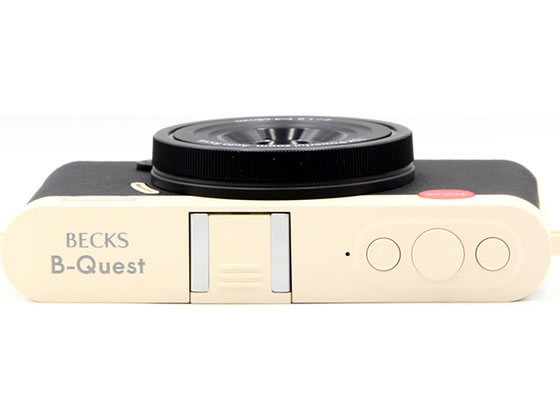 BECKS BECKS コンパクトデジタルカメラ B-Quest BQ1 クリーム
