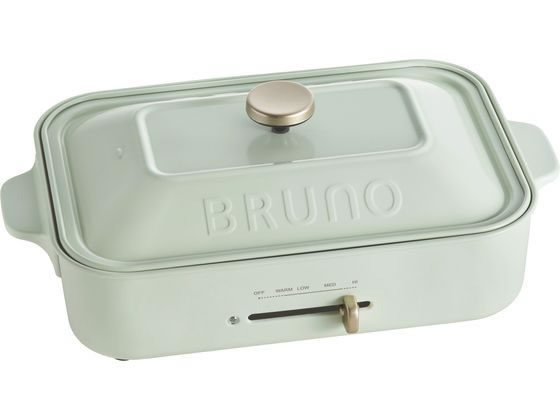BRUNO コンパクトホットプレート 若草 BOE021-WAKAKUSA 通販