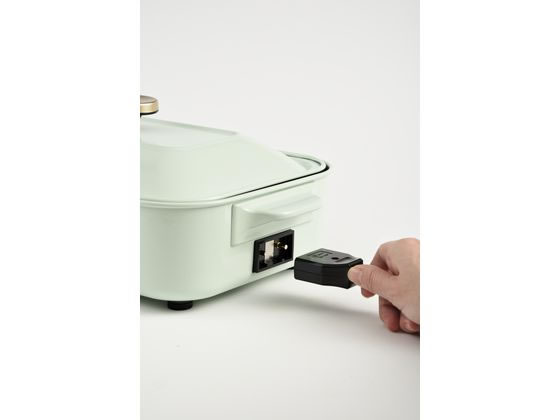 BRUNO コンパクトホットプレート 若草 BOE021-WAKAKUSA 通販