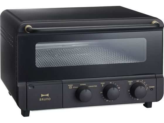 BRUNO ブルーノ スチーム ＆ ベイク トースター 黒　BOE067-BK ブルーノ BRUNO スチーム＆ベイク トースター ブラック BOE067
