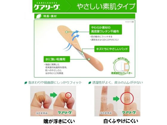 ニチバン ケアリーヴ T型サイズ(指先用) CL10T 10枚 通販