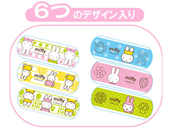 ニチバン ケアリーヴ キャラクター ミッフィー ジュニアサイズ CLB16MF