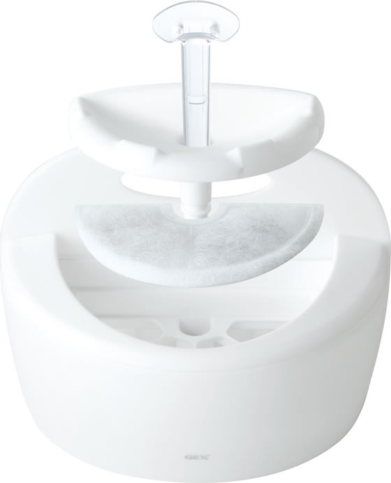 ジェックス ピュアクリスタル フィット 2WAY 900mL ホワイト 通販