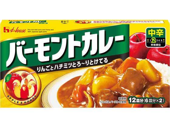 ハウス バーモントカレー 中辛 230g 通販【フォレストウェイ】
