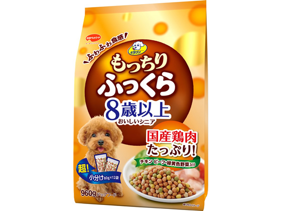 日本ペットフード ビタワン もっちりふっくら ビーフ・小魚・緑黄色