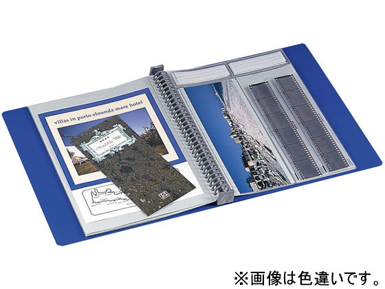 コクヨ フォトファイルA4 台紙なしタイプ(標準セットのみ) 30穴 黒