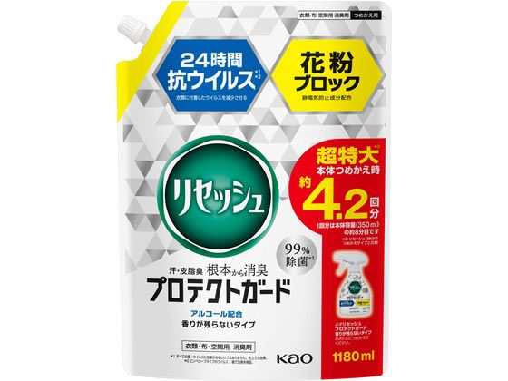KAO ���Z�b�V�� �v���e�N�g�K�[�h ���肪�c��Ȃ��^�C�v �l�֗p 1180mL