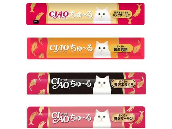 いなばちゅーる　バラエティーパック　（１４ｇ×８０本入り）１０個セット CIAO ちゅ～る 総合栄養食バラエティ 80本入り | 商品情報
