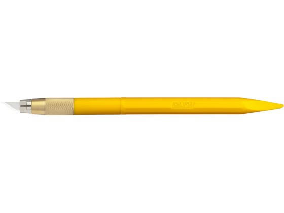 ●色：イエロー●細密作業用ペンタイプナイフ●左右両用●刃先角度：３０°●サイズ：１６４×φ６ｍｍ（キャップ除く）●適合替刃：デザイナーズナイフ替刃（ＸＢ２１６Ｓ、ＸＢ２１６）※旧デザインナイフ替刃も使
