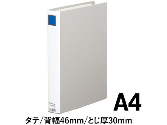 キングジム スーパードッチ脱・着イージーGX A4タテ 厚30 グレー 通販