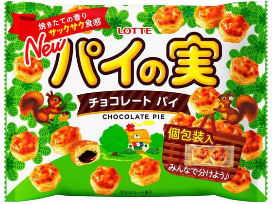 ロッテ パイの実 シェアパック 124g 通販【フォレストウェイ】