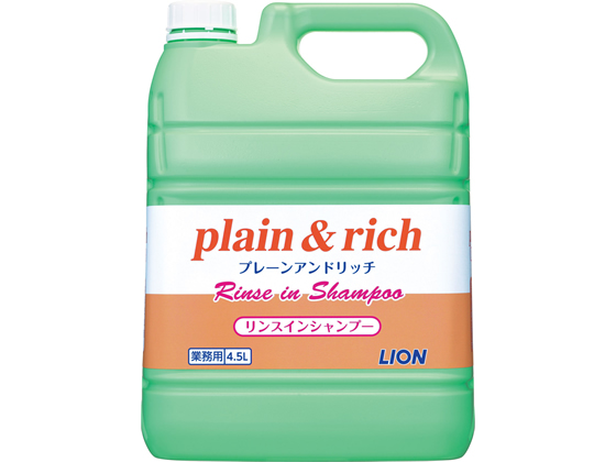 ●仕様：リンスインシャンプー●液色：うすいブルー●注文単位：１個（４．５Ｌ）生産国：日本商品区分：化粧品メーカー：ライオンハイジーン株式会社