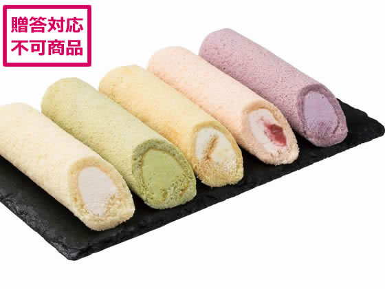 江戸屋 5種のふわふわスティックロールケーキ 440329 通販【フォレスト