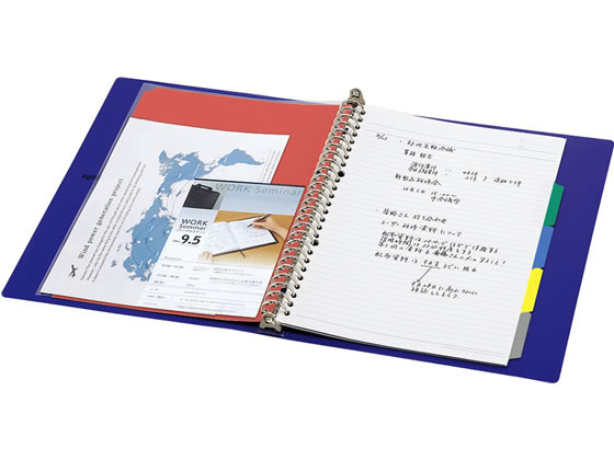 コクヨ キャンパスバインダーノート（ミドルタイプ）A4タテ 30穴 緑 ル-152G 1セット（10冊） コクヨ キャンパスバインダーノート（ミドルタイプ）A4タテ 30穴 青 ル