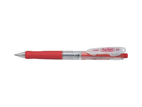 ●インキ色：赤●ボール径：０．７ｍｍ（細字）●全長：１４７ｍｍ●材質：グリップ／ラバー、軸さや／リサイクル樹脂●ノック＆クリップ式●替芯：ＢＰＲＦ−６Ｆ−Ｂ（黒）、Ｒ（赤）、Ｌ（青）●グリーン購入法適