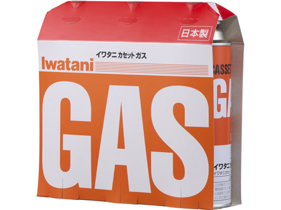 岩谷産業 カセットガス 3本パック CB-250-OR 通販【フォレストウェイ】