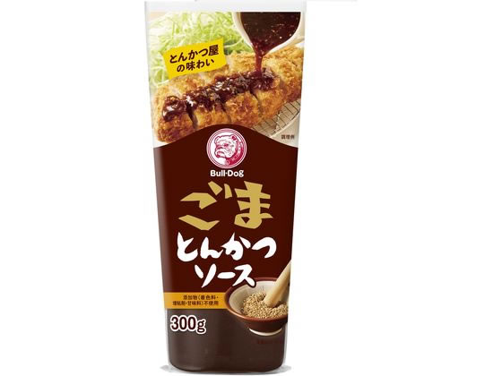 ブルドックソース ごまとんかつソース チューブ 300g 通販【フォレスト
