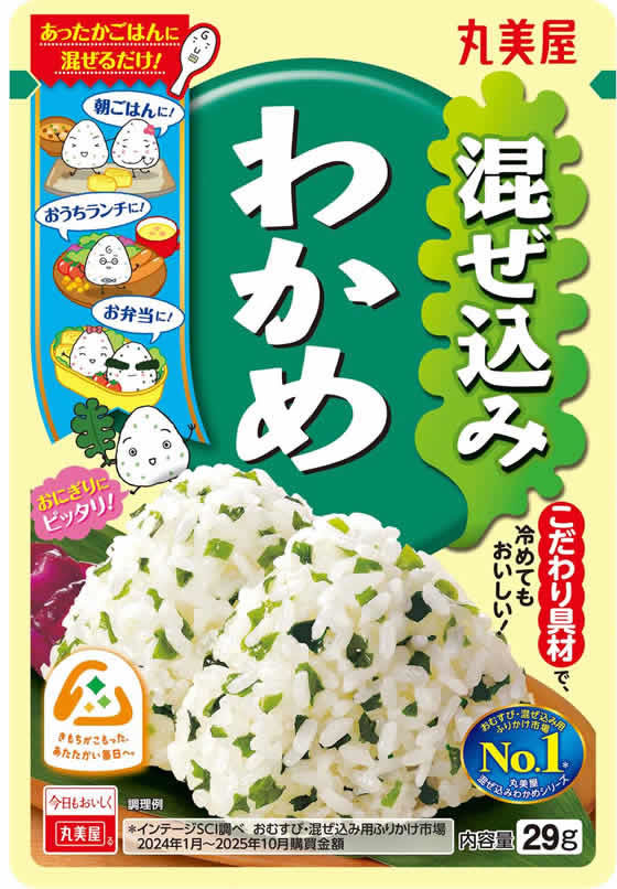 丸美屋 混ぜ込みわかめ 29g 通販【フォレストウェイ】