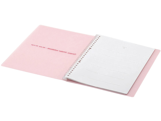 ル-P733P　コクヨ スリムバインダー ピンク B5 26穴 コクヨ 4901480162423（30セット） : コクヨ(KOKUYO) ルーズリーフ バインダー キャンパス