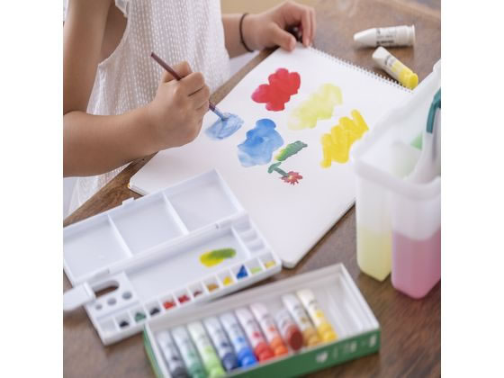 中国 唐三彩 花文 蓋壷 蓋物 C 6967 アンティーク インディゴ西洋花