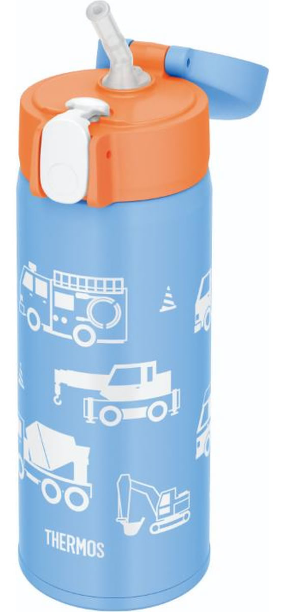 サーモス THERMOS 真空断熱ストローボトル 水筒 0.41L 保冷専用 キッズ