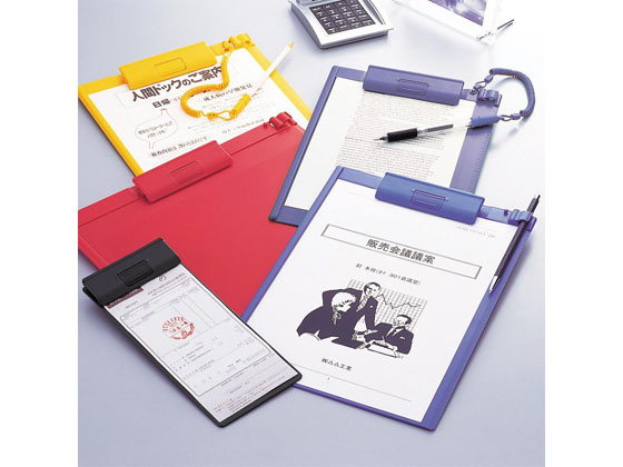 リヒトラブ クリップボード A4ヨコ 長辺とじ ブルーバイオレット 通販