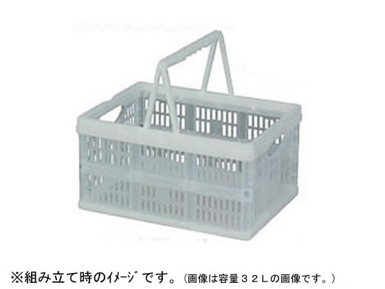 ●容量：１６Ｌ●組立時サイズ（約）：幅３９０×奥行２９０×高さ２１０ｍｍ（折りたたみ時高さ６０ｍｍ）●内寸法：約幅３６０×奥行２６０×高さ１９８ｍｍ●耐荷重：３ｋｇ●スタッキング４段まで●材質：ポリプ
